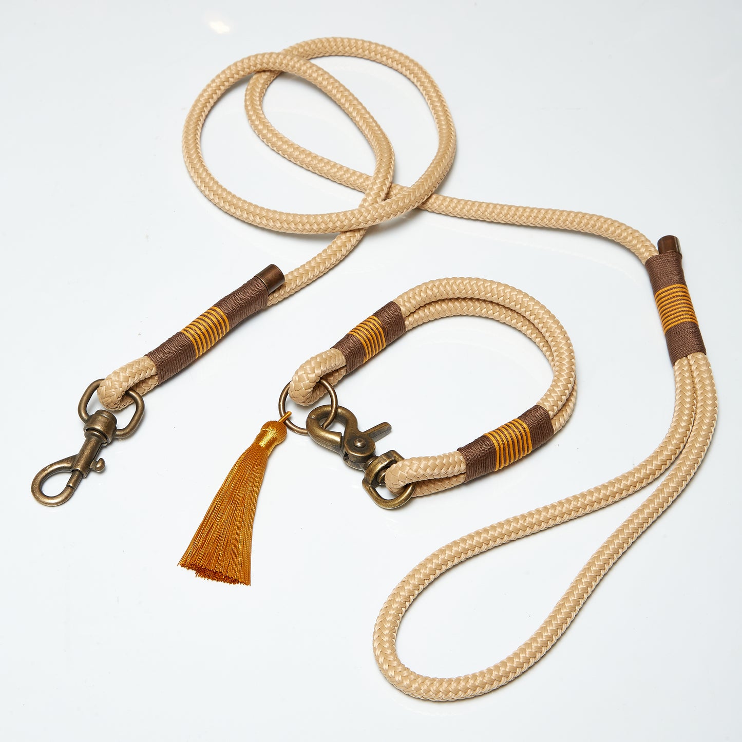 Sunflower & Chocolate Bliss Leash